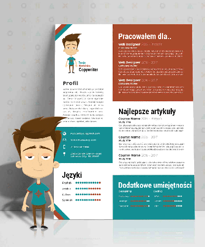 profesjonale portfolio pracy copywritera